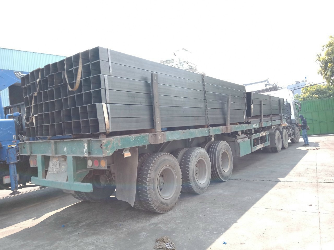 THÉP HỘP 100X200X3,5MM, THÉP HỘP CHỮ NHẬT 100X200X3,5LY