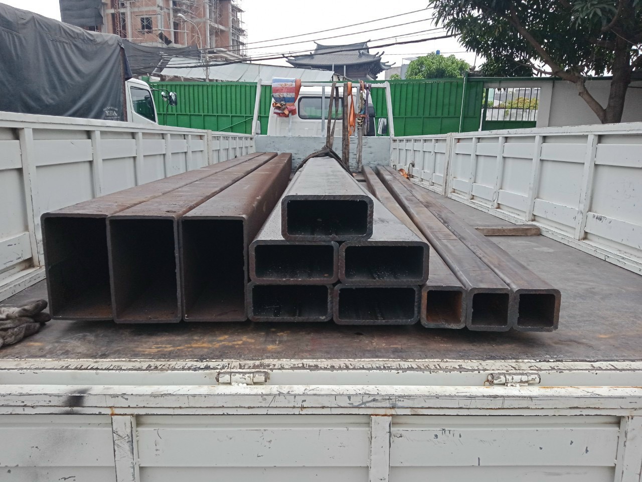 THÉP HỘP 150X250X12MM, THÉP HỘP CHỮ NHẬT 150X250X12LI