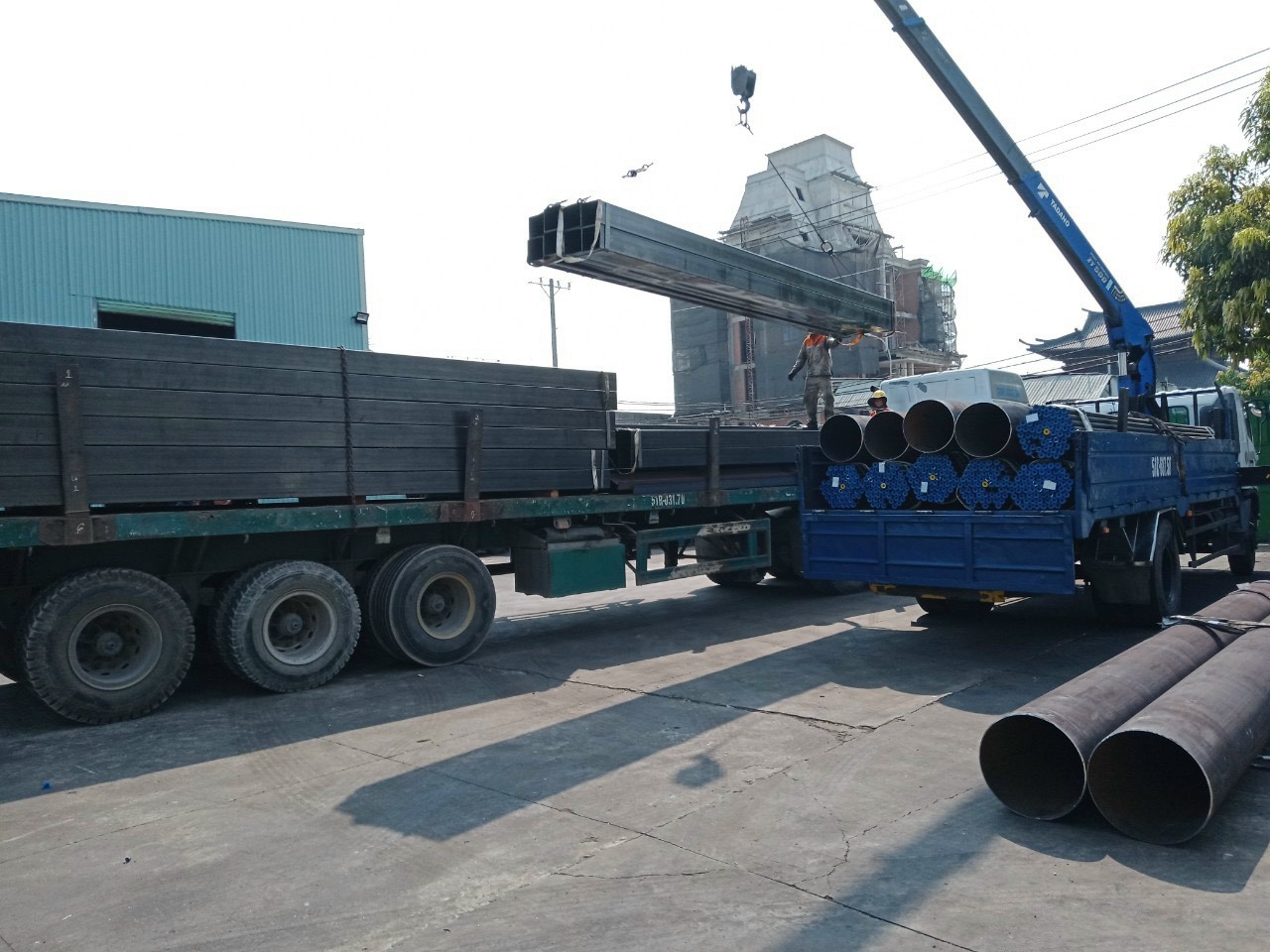 THÉP HỘP 100X200X2,5MM, THÉP HỘP CHỮ NHẬT 100X200X2,5LY